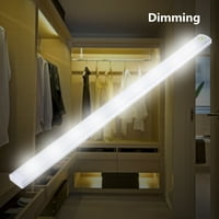 11.8in Kitchen LED Cabinbet Lamp Cabinet 54 Led Closet Light PIR Sensor Under Cabinet Lights//USB Rechargeable LED Light for Wardrobe